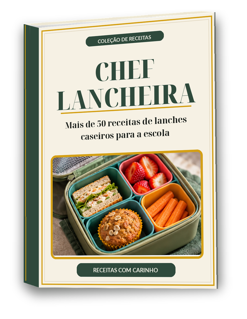 Mockup do e-book Chef Lancheira Essencial